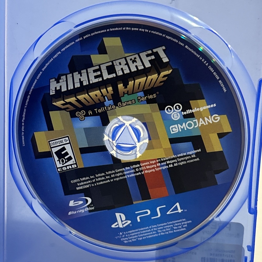 Telltale Games Minecraft: Story Mode Season Pass Disc (PS4) Action Disc Only